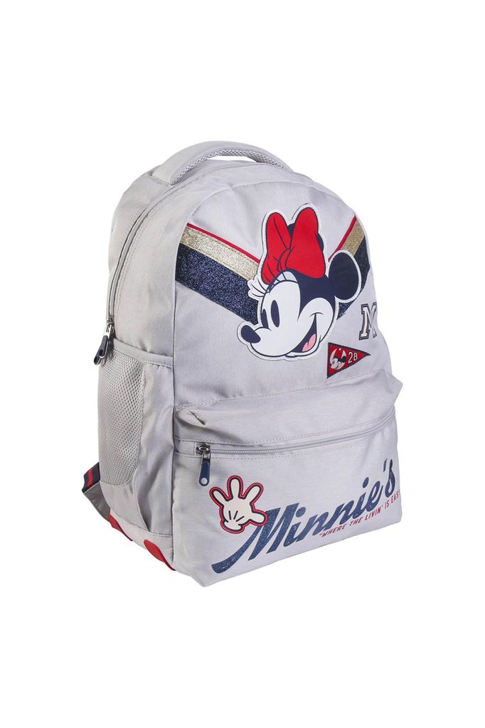 Plecak dziecięcy szkolny Minnie - biały