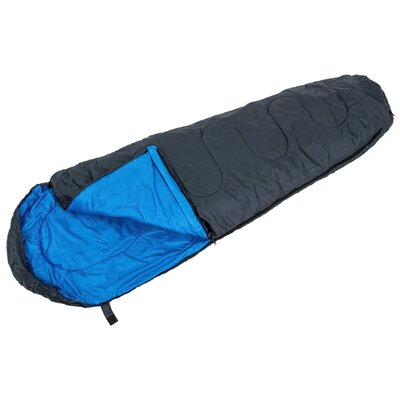 inny Śpiwór Best Sporting Mumia Jutland 210x80/50 cm czarno-niebieski 667016 667016_20220323085847