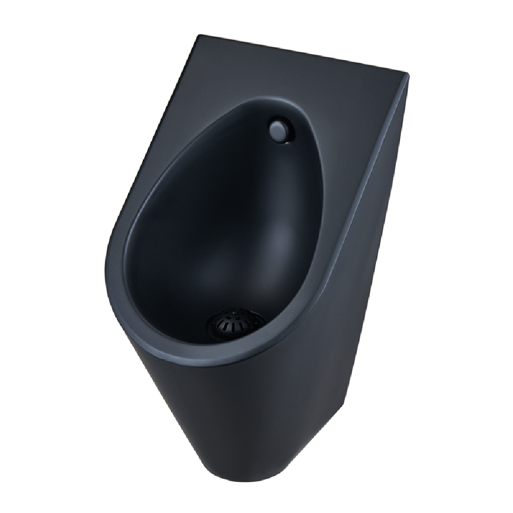 Pisuar wiszący Faneco stal szlachetna matowa czarny N13004BL