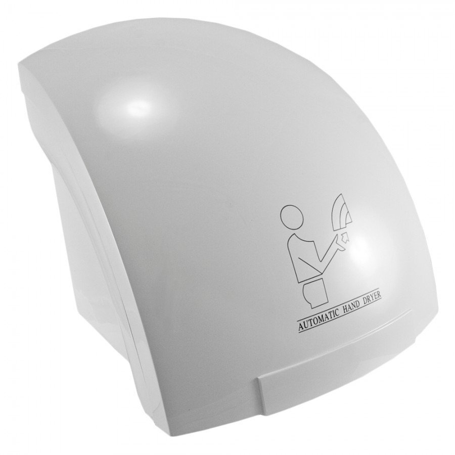 Suszarka do rąk Breeze 2000W, automatyczna, biała, ABS