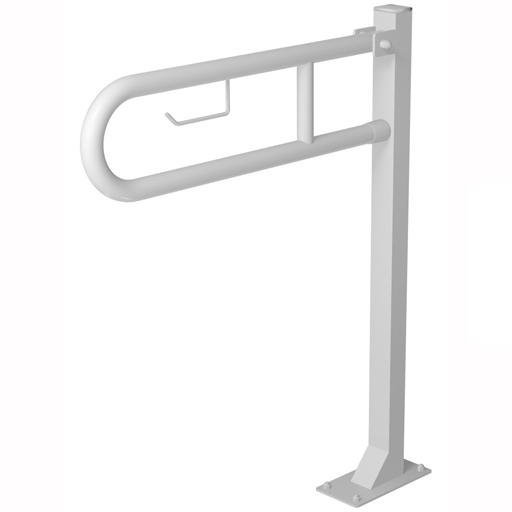 Poręcz przysedesowa uchylna dla niepełnosprawnych Faneco S32UUWCW7P SW B 70 cm