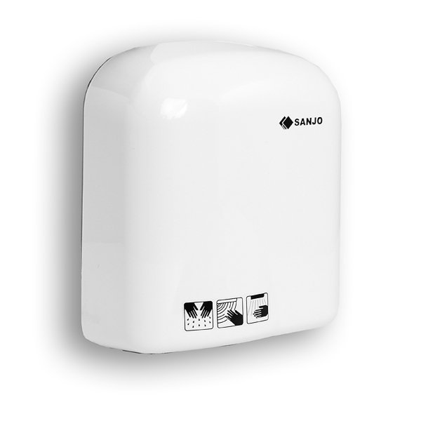 Elektryczna suszarka do rąk APUS w obudowie ABS o mocy 1650 W