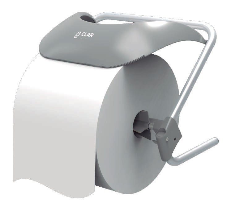 Wieszak na przemysłowe czyściwa w roli Linea Trade PB0300M