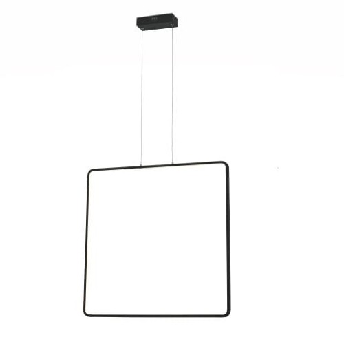 Lampa wisząca Anaya 336541-02 led czarna kwadratowa