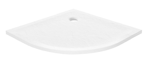 New Trendy B-0537 Brodzik MILD STONE akrylowy p$240łokrągy R55 80x80x4,5 biały