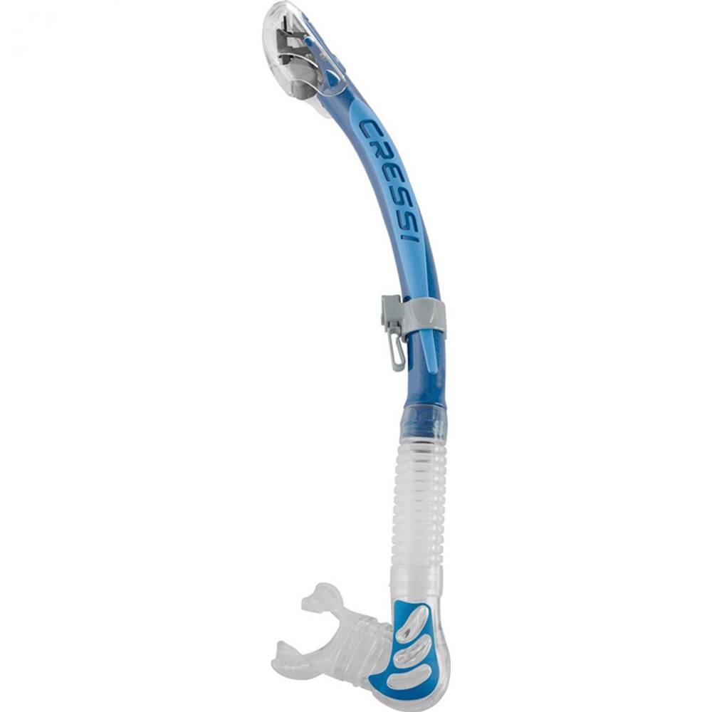 Cressi Alpha Ultra Dry fajka (sportowy sprzęt do nurkowania), niebieski, 0 ES258020