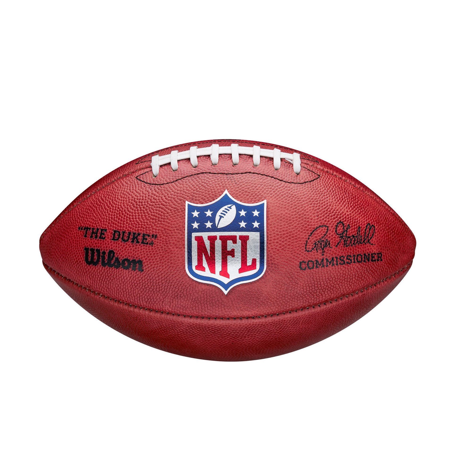Piłka do futbolu amerykańskiego Wilson NFL DUKE ze skóry od 14 lat wzwyż