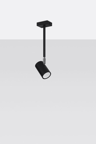 Sollux Lighting Plafon NORANO czarny