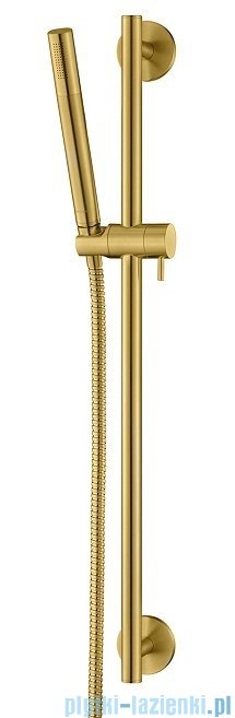 Omnires Microphone zestaw prysznicowy suwany złoty szczotkowany MICROPHONE-SGLB