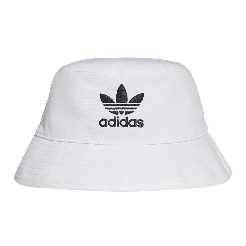 Czapka adidas Originals Adicolor Trefoil Bucket Hat FQ4641 - biała