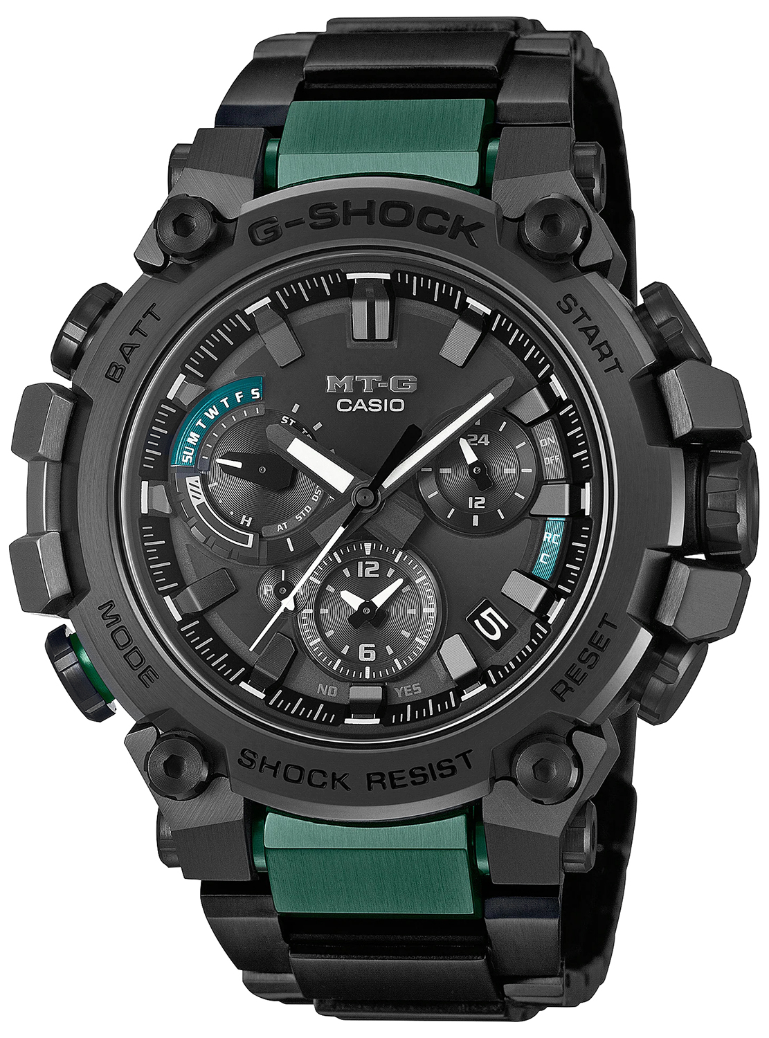 Zegarek G-SHOCK MTG-B3000BD-1A2ER Metal Twisted G - Dual Core Guard