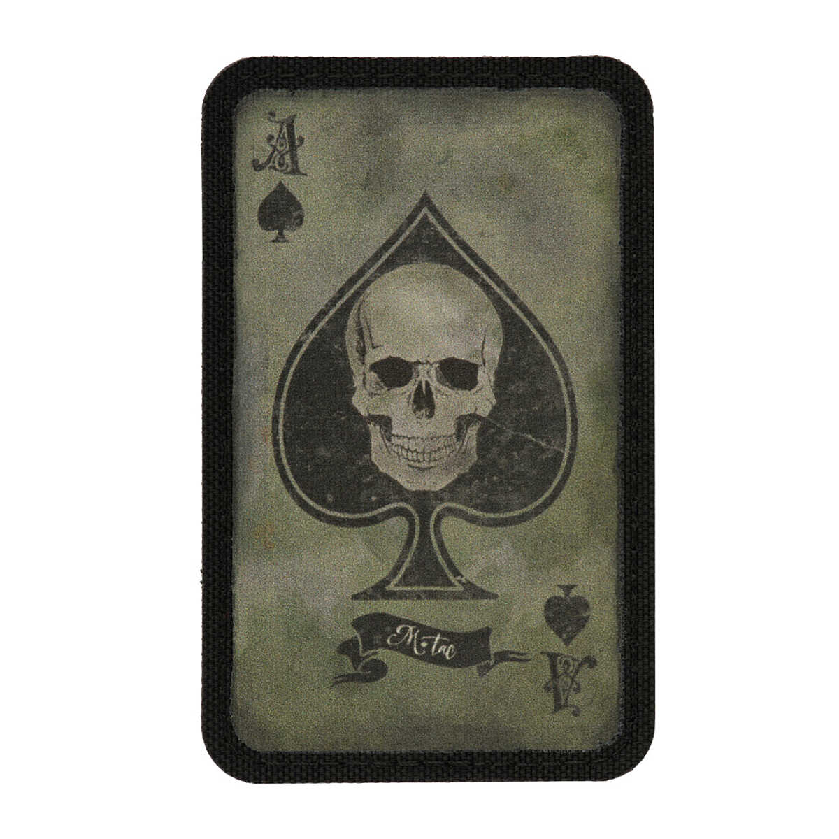 Naszywka M-Tac Ace Of Spades - Ranger Green/Black (51101023)