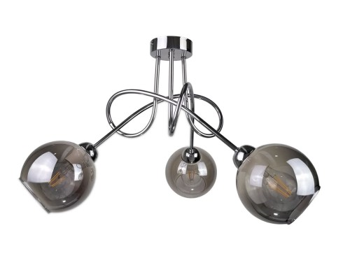 Ring lampa sufitowa 3-punktowa chrom 1280