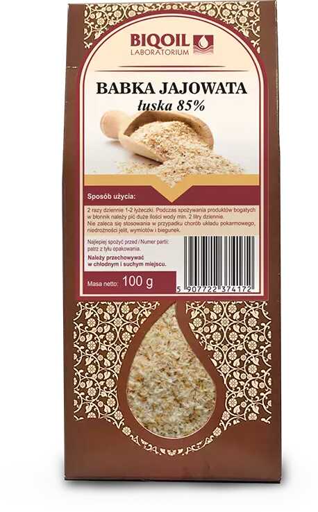 Babka jajowata łuska 85% 100 g