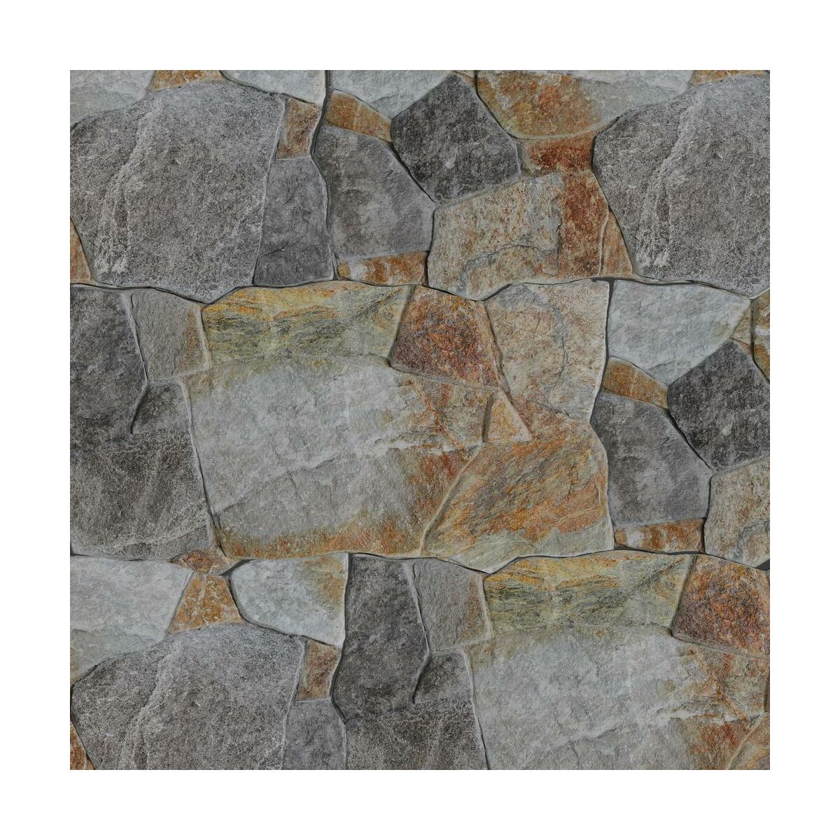 Kamień elewacyjny betonowy Brillo Rust 0.36 m2 Max-Stone