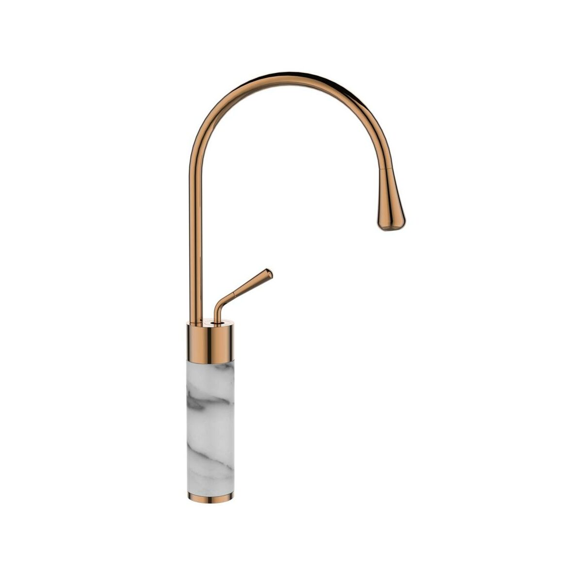 Bateria umywalkowa miedź Stone Invena