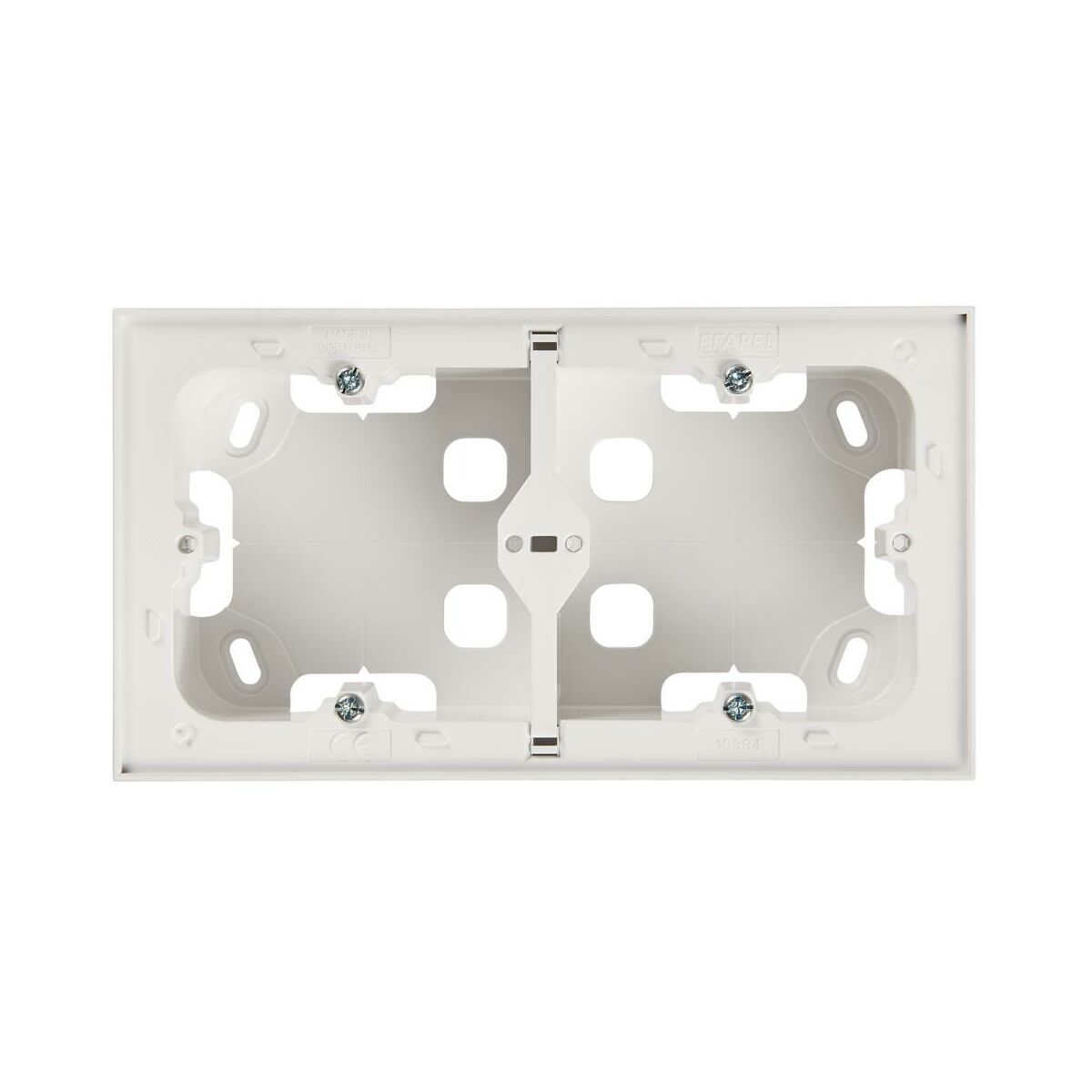 Puszka instalacyjna podwójna Logus biała Efapel