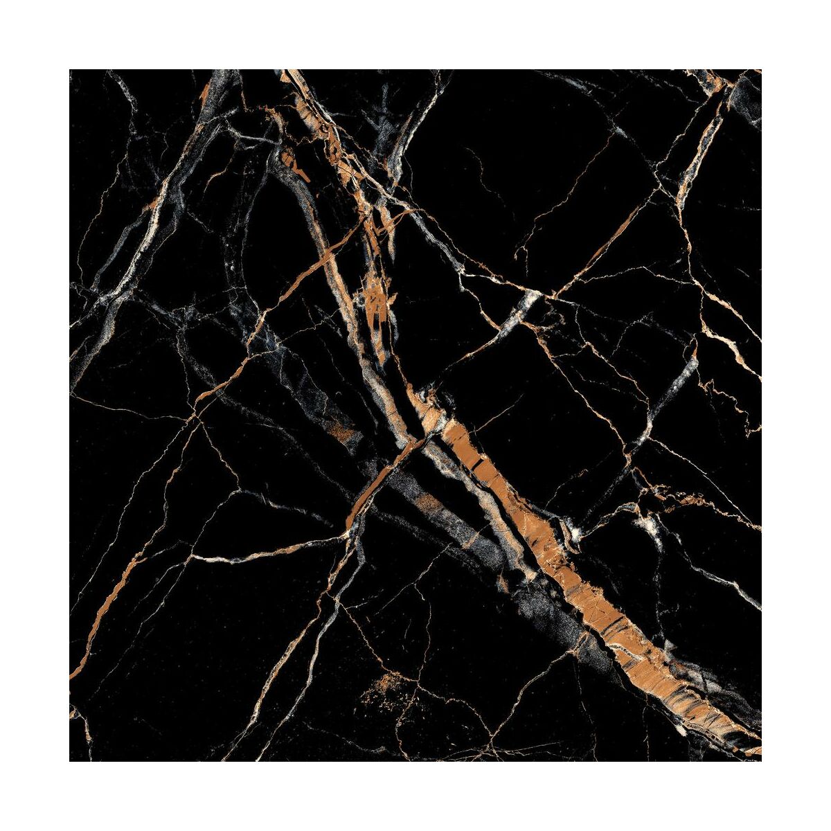 Gres szkliwiony Black Golden 60 x 60