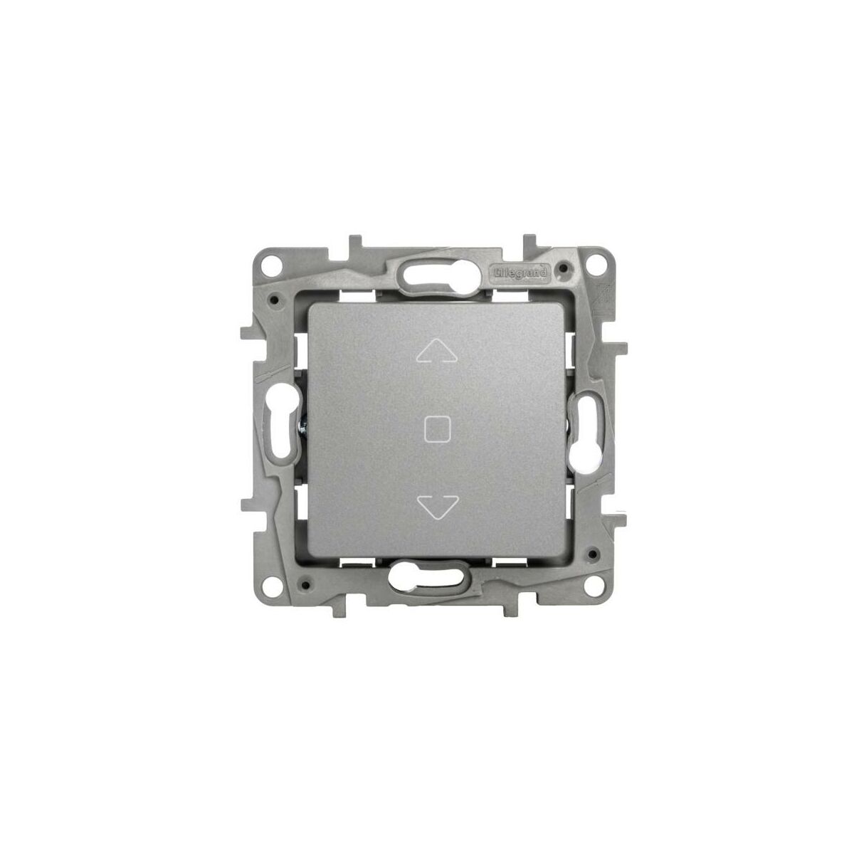 Włącznik żaluzjowy Niloe stalowy Legrand