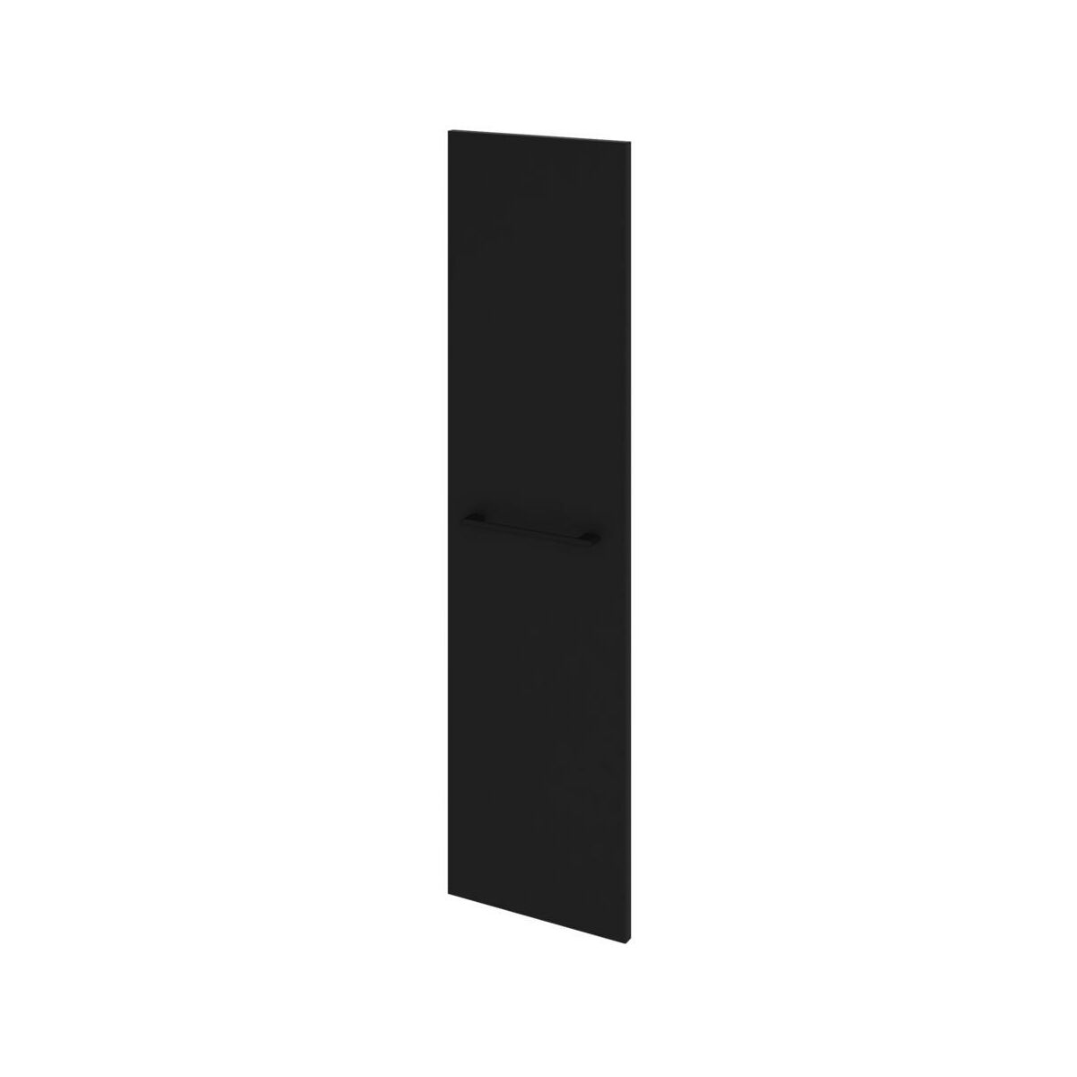 Drzwi do mebli łazienkowych Remix Black Mat 30 x 115 Sensea
