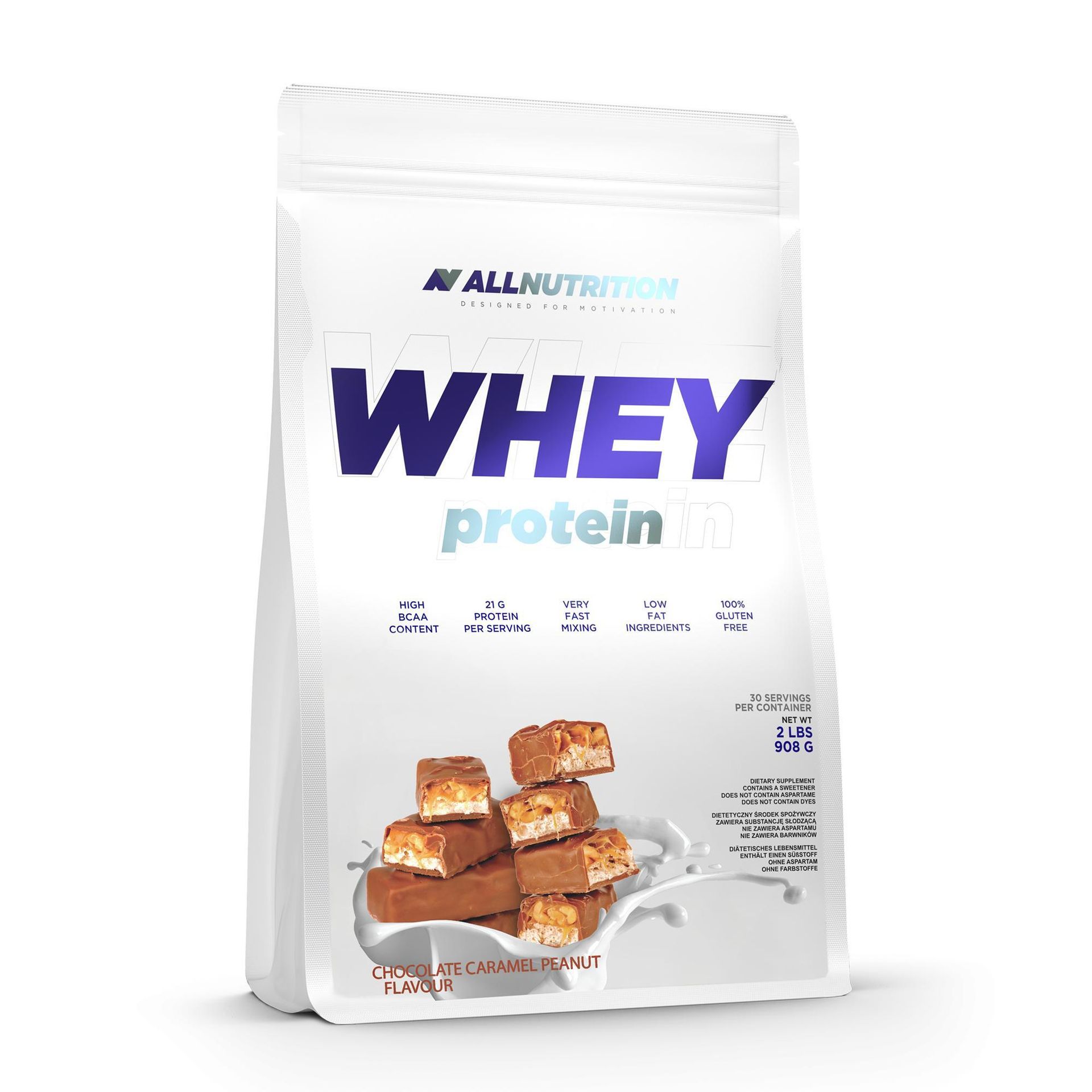 Allnutrition Whey Protein [ 908 g ] - Koncentrat białka serwatkowego bez glutenu
