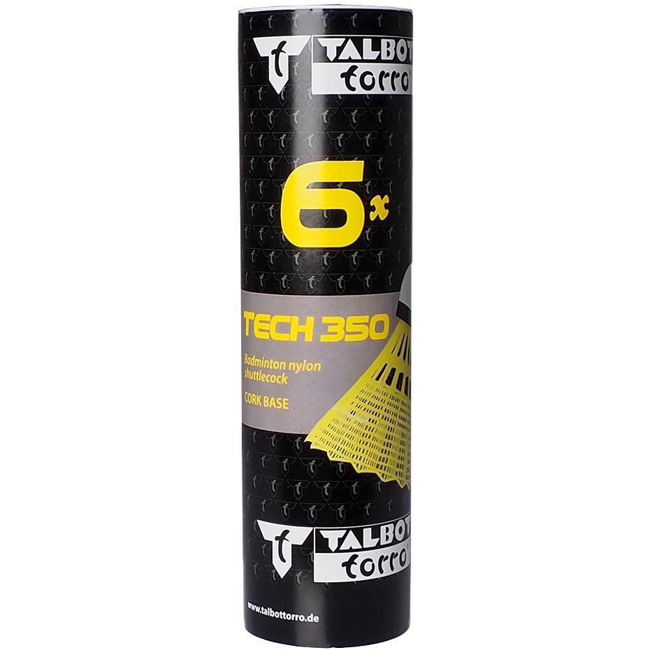 Talbot Torro badminton-ball Tech 350 puszka na 6-ER, wielokolorowa, M 479103_gelb/blau_M