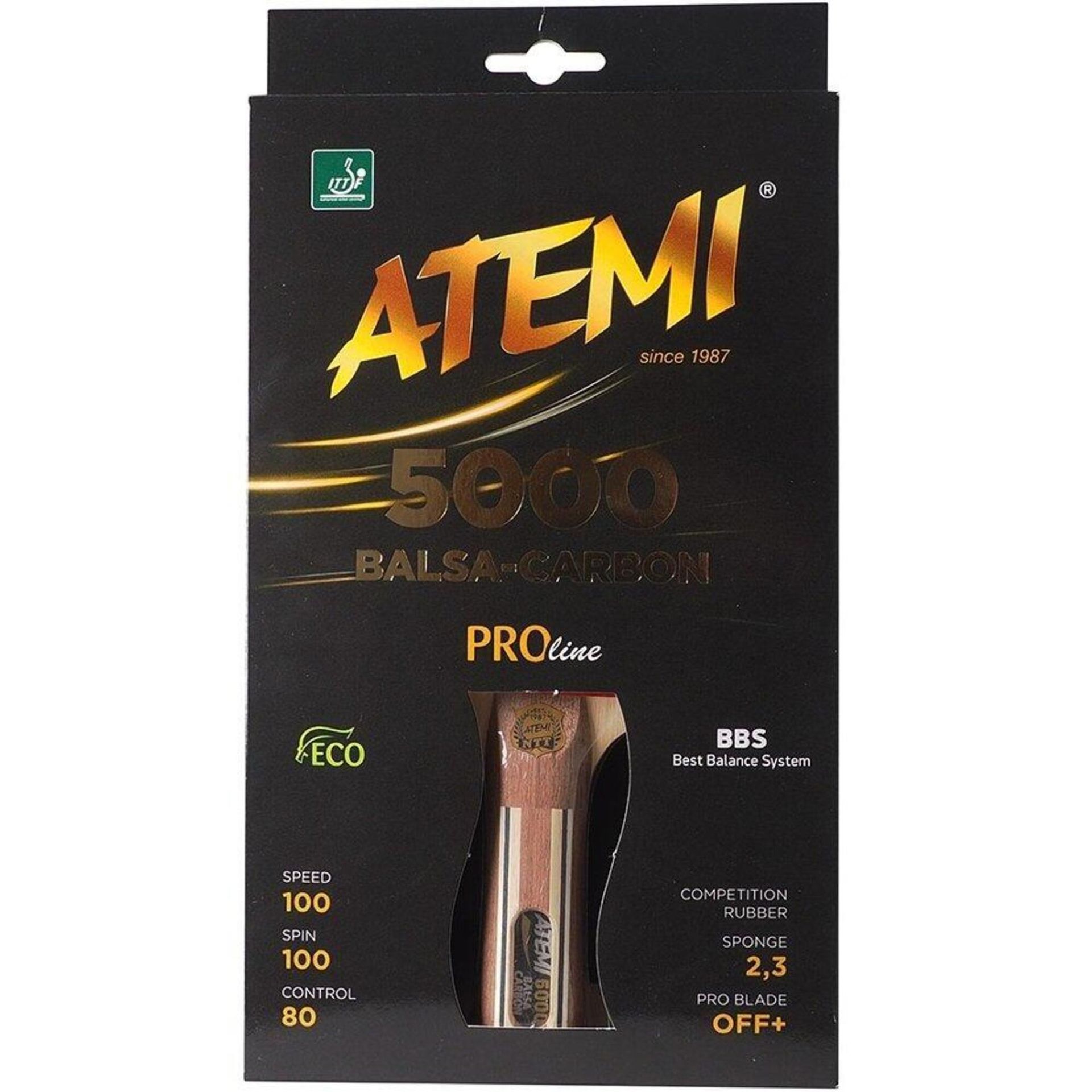 Atemi Rakietka DO TENISA STOŁOWEGO 5000 BALSA CA / 17148