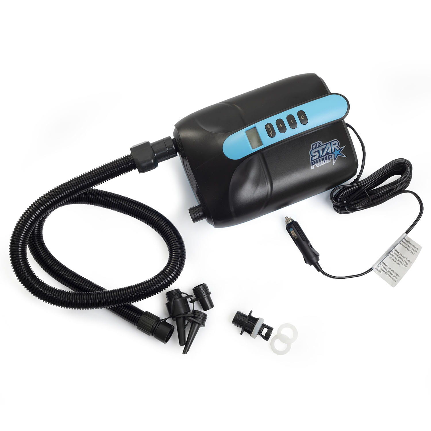 Aqua Design Pompa elektryczna HP czarna niebieska 20 PSI