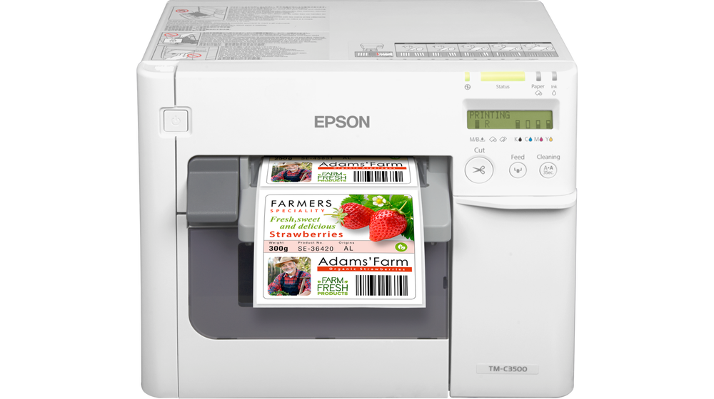 EPSON ColorWorks 3500 drukarka etykiet kolor