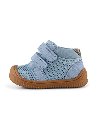WODEN KIDS Unisex Baby Tristan First Walker Buty dziecięce, Blue Skies, 22 EU