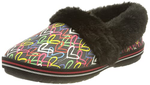 Skechers Bobs Too Cozy-113610 kapcie damskie, Czarno-multi, 40 EU