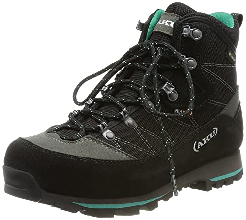AKU Damskie buty trekkingowe Lite Iii Wide GTX W, Czarna mięta - 36.5 EU
