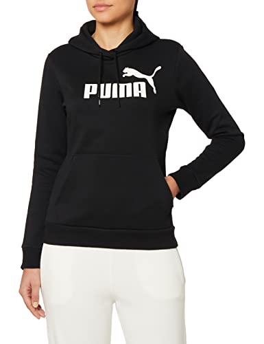 PUMA Damska bluza z kapturem z logo Ess Fl Sweat