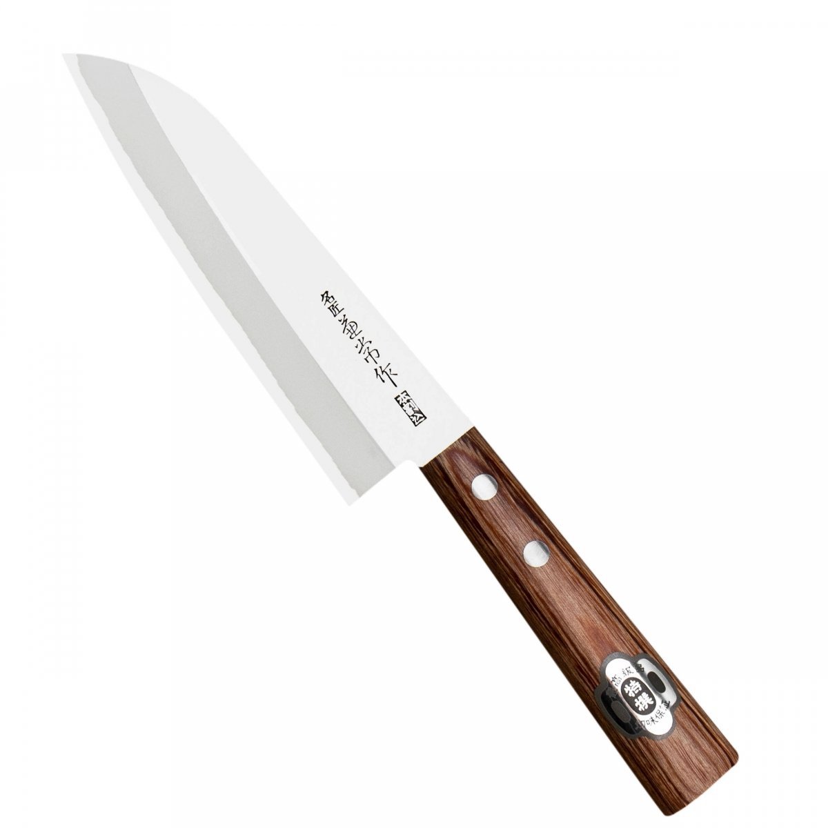 Kanetsune Shirogami #2/SS Nóż Mini Santoku 14 cm