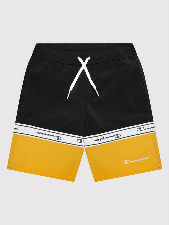 Champion Szorty kąpielowe 306045 Czarny Regular Fit