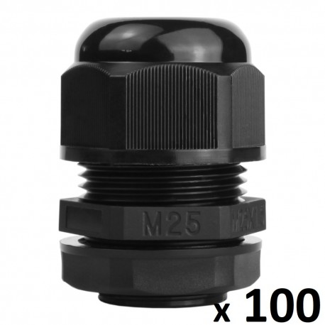 100 szt. M20 Dławnica kablowa 10-14mm IP68 dławik metryczny DGN 9611