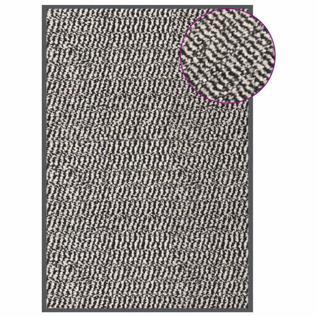 vidaXL Wycieraczka tuftowana, 60x90 cm, jasnobrązowa