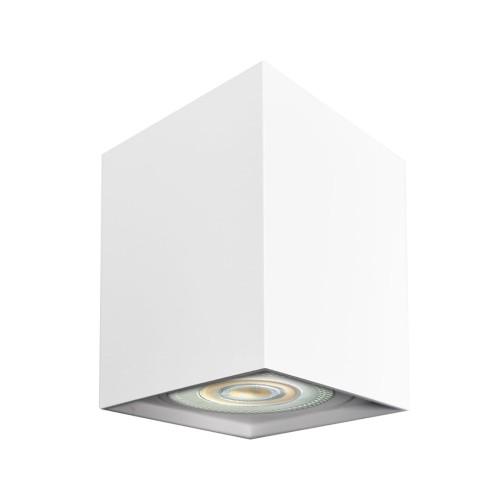 Milagro Spot LAMPA sufitowa BIMA ML7012 kwadratowy downlight do jadalni biały ML7012
