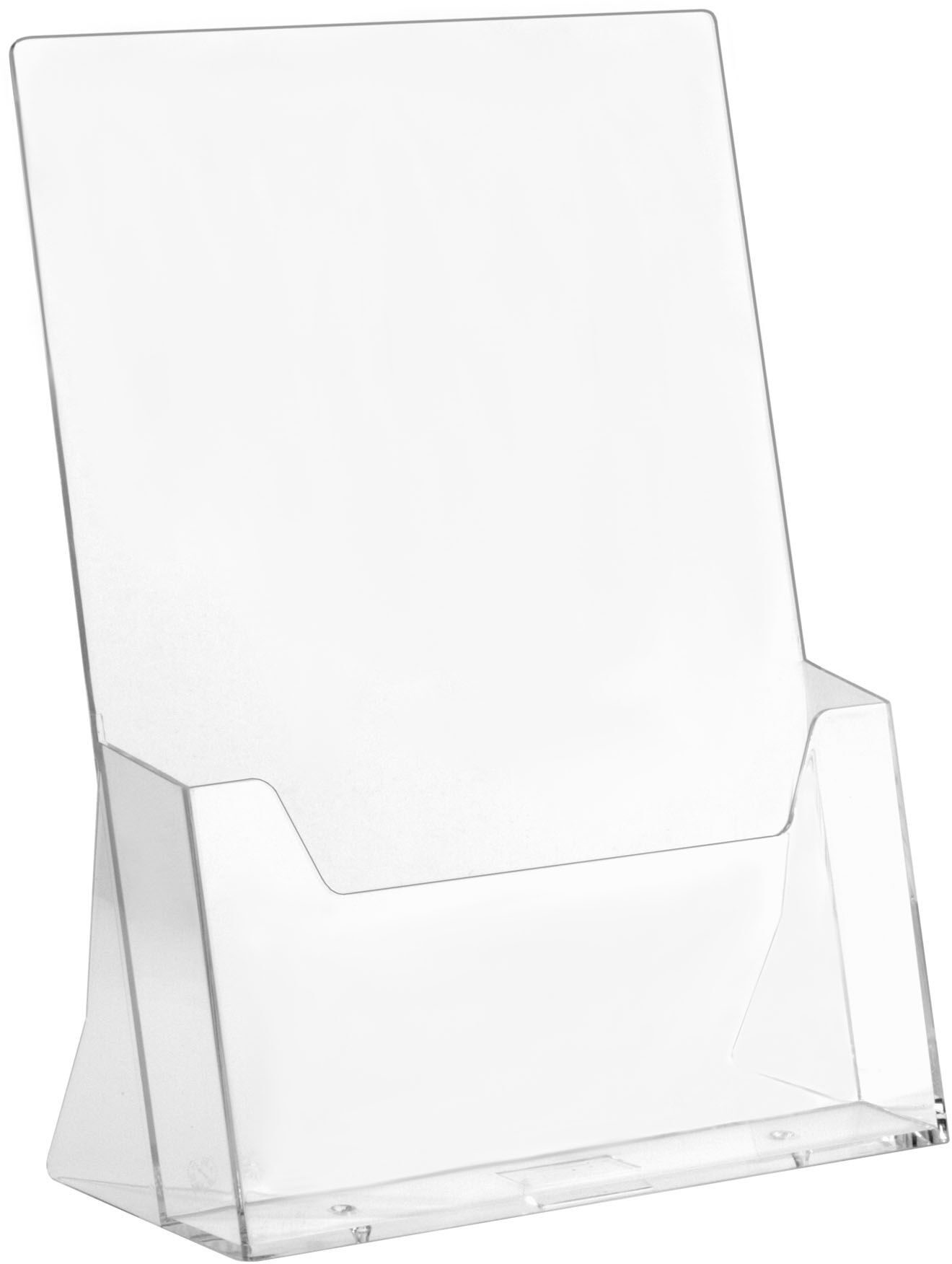 Stojak na ulotki A4 plexi odlewany CDA4