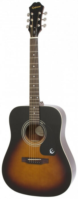 ‌Epiphone Songmaker DR-100 Square Shoulder VS Vintage Sunburst - gitara akustyczna ♦ 30 DNI NA ZWROT ♦ GWARANCJA DOOR-TO-DOOR ♦ SZYBKA WYSY...