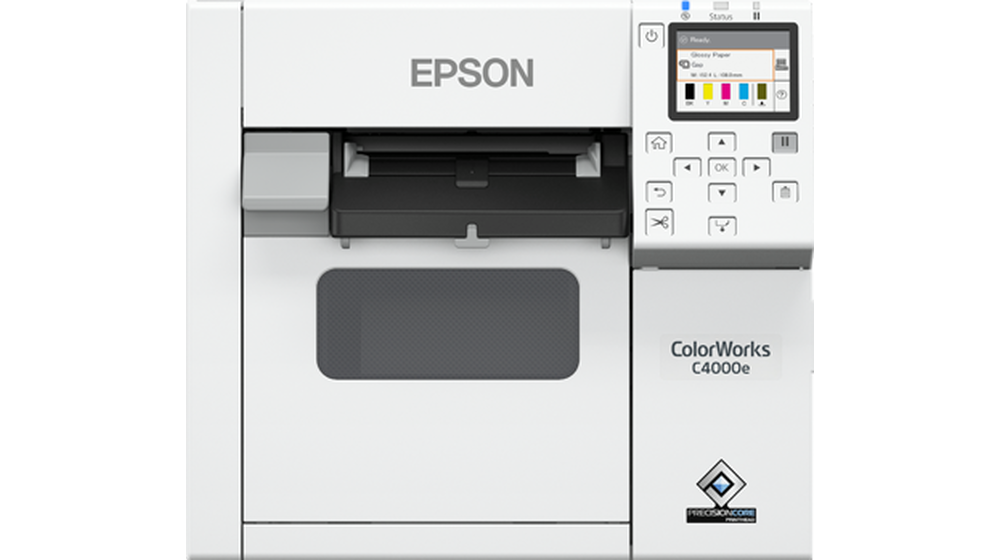 EPSON ColorWorks C4000e (BK) drukarka etykiet kolo