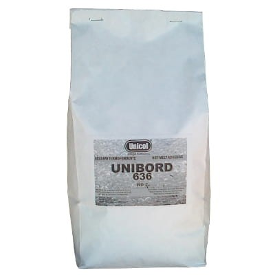 Klej topliwy UNIBORD 636 naturalny - 5kg