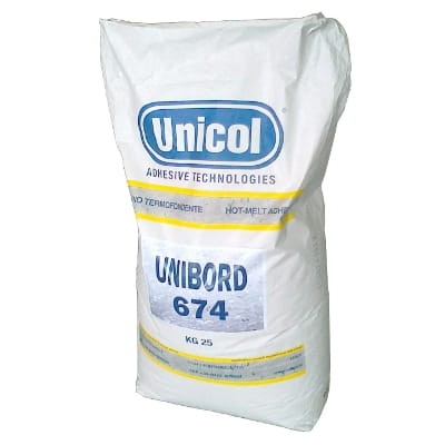 Klej topliwy UNIBORD 674 natur - 25kg