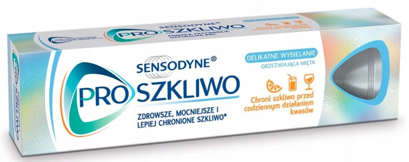 GLAXOSMITHKLINE Pasta do zębów z fluorkiem Sensodyne ProSzkliwo Delikatne Wybielanie 75 ml