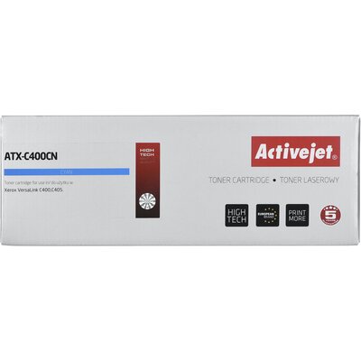 Toner Activejet ATX-C400CN (zamiennik Xerox 106R03510; Supreme; 2500 stron; błękitny)