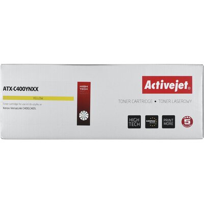 Toner Activejet ATX-C400YNXX (zamiennik Xerox 106R03533; Supreme; 8000 stron; żółty)