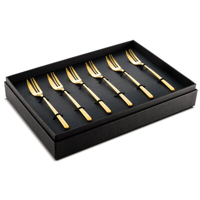 Zestaw widelczyków MEPRA Ice Oro (6 elementów)