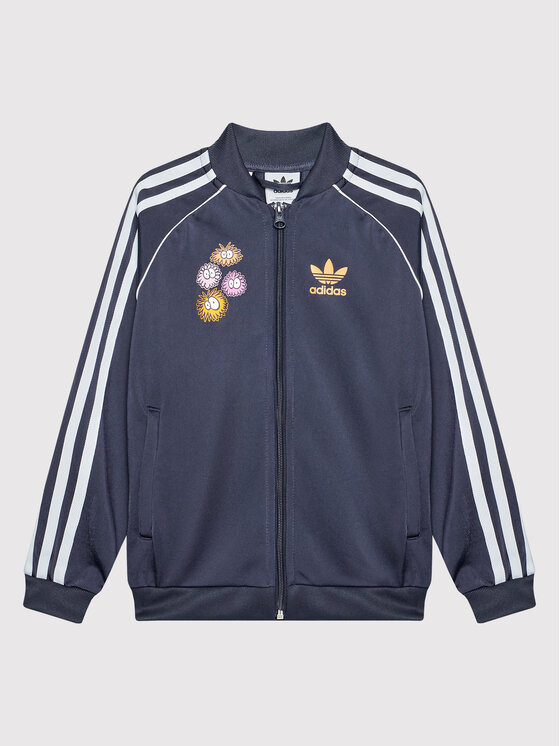 adidas Bluza KEVIN LYONS HC9442 Granatowy Regular Fit