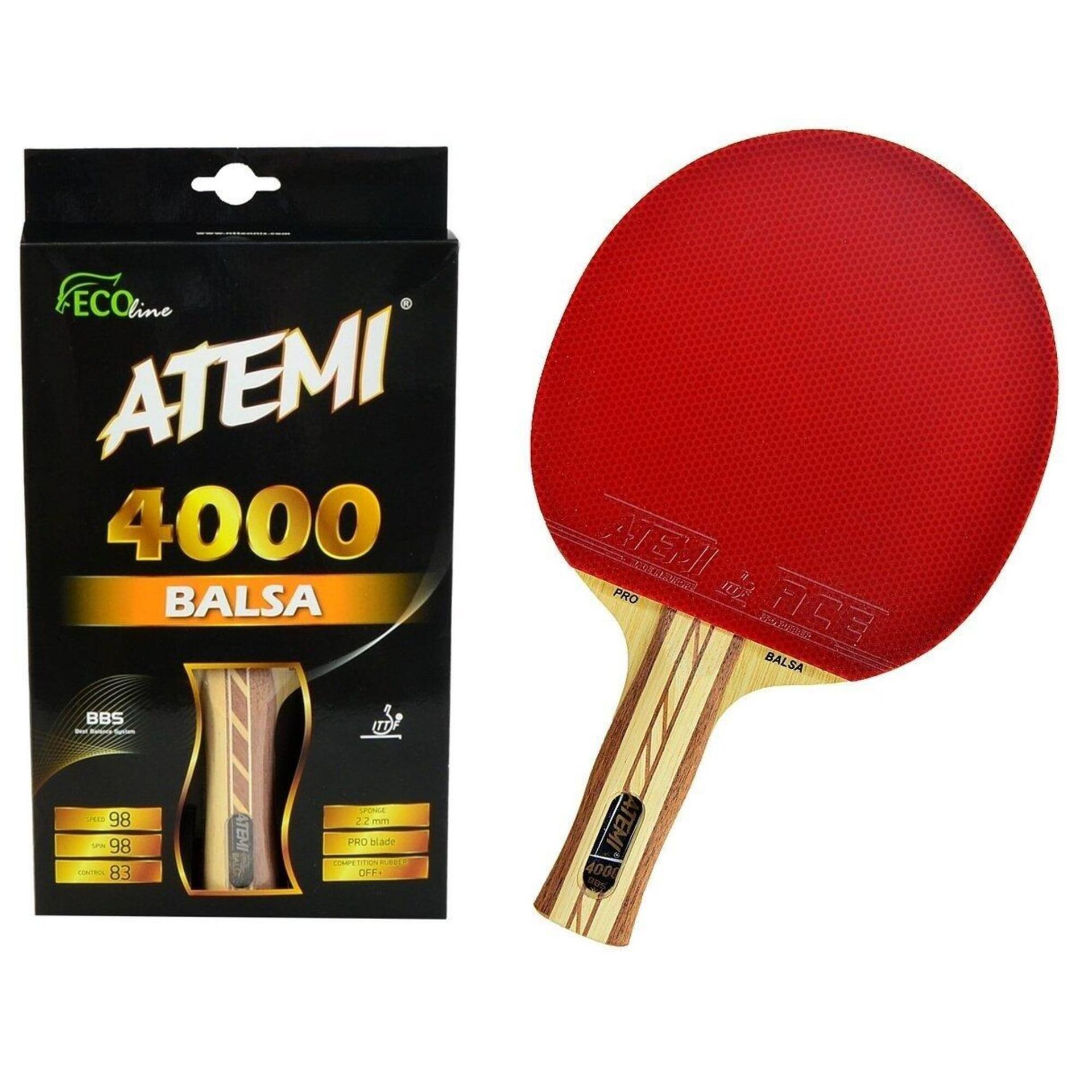 Atemi Rakietka do tenisa stołowego, 4000 balsa anatomical