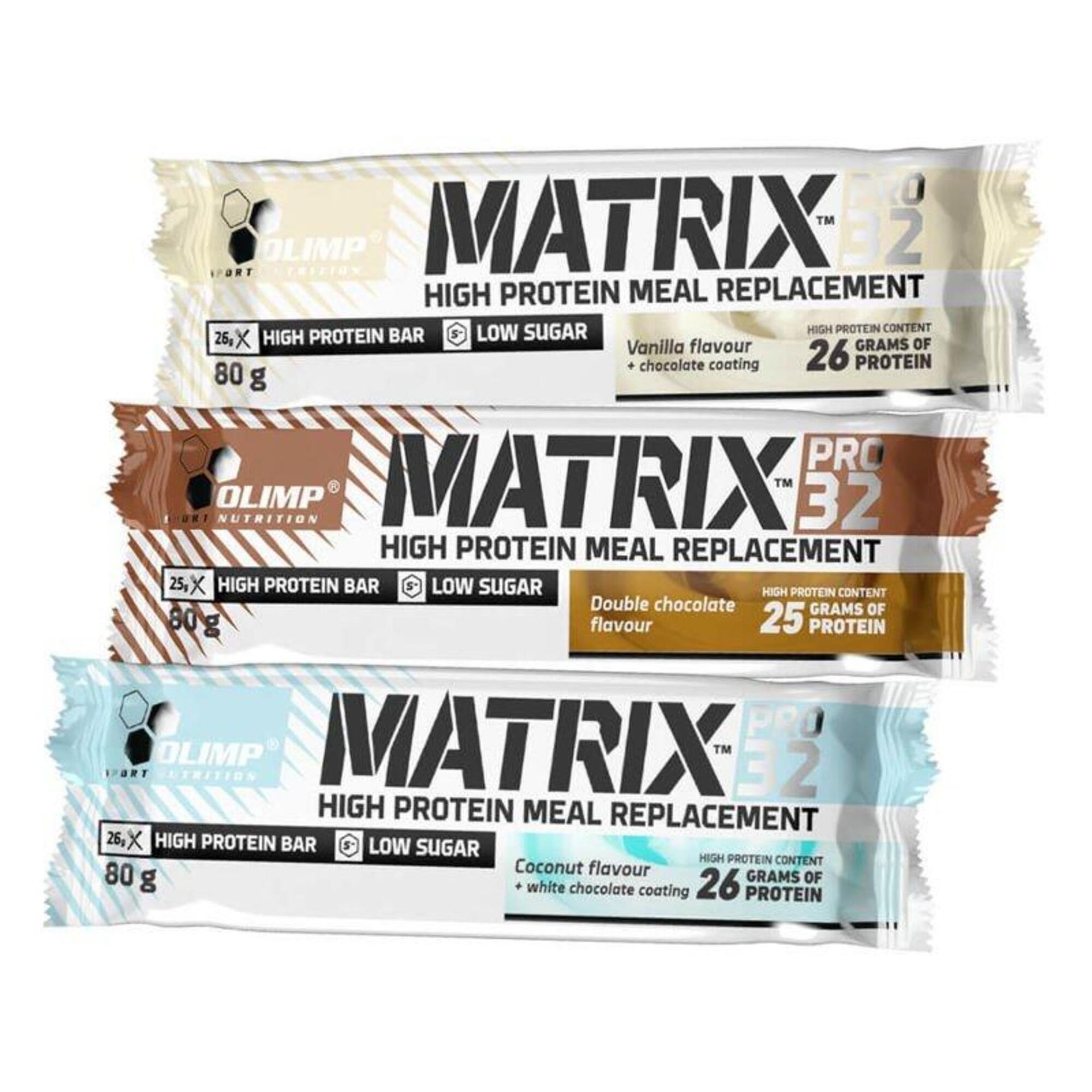 Olimp Matrix Pro 32 80g BATON BIAŁKOWY